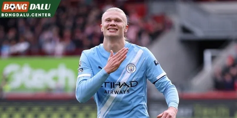 Haaland chạm cột mốc của huyền thoại Aguero